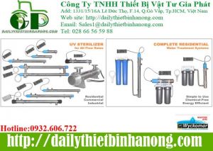 Lọc nước bằng tia UV Wyckomar